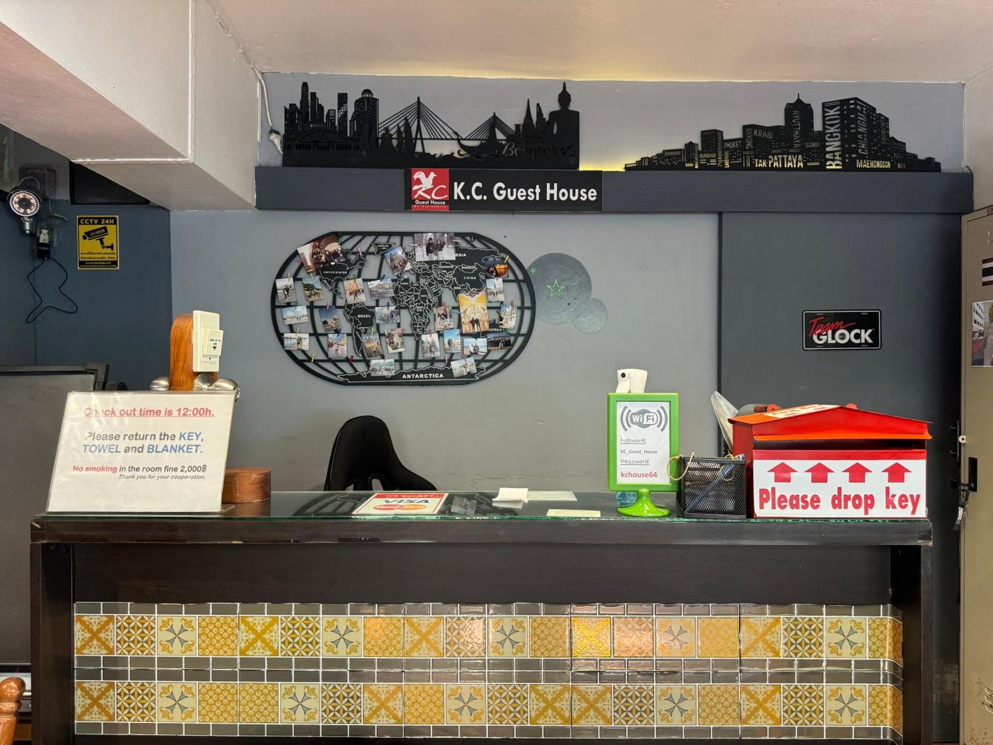 Kc Guest House بانكوك المظهر الخارجي الصورة