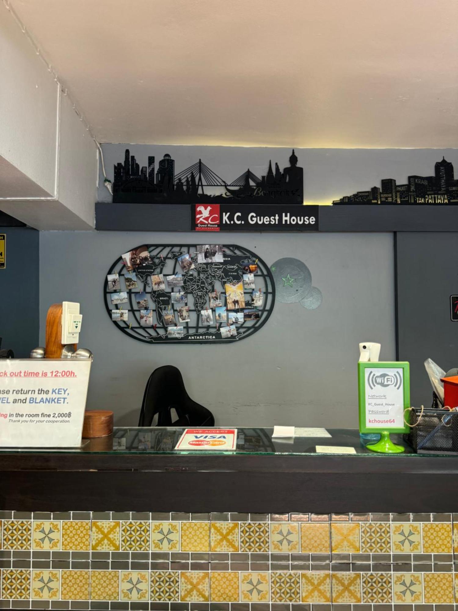 Kc Guest House بانكوك المظهر الخارجي الصورة
